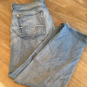 7 FOR ALL MANKIND cropped Roxanne jeans